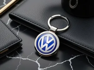 VW Llavero Lujo Acero Premium Pro